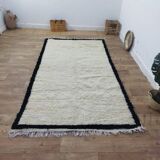 Tapis berbère mrirt en laine fait main 266 X 146CM