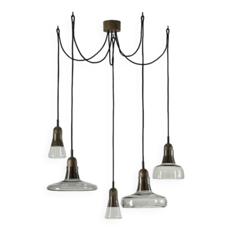 Lustre 4 lampes Brokis