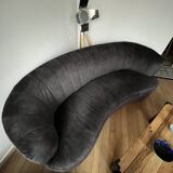 Bobochic Vendôme Sofa - Grey Velvet