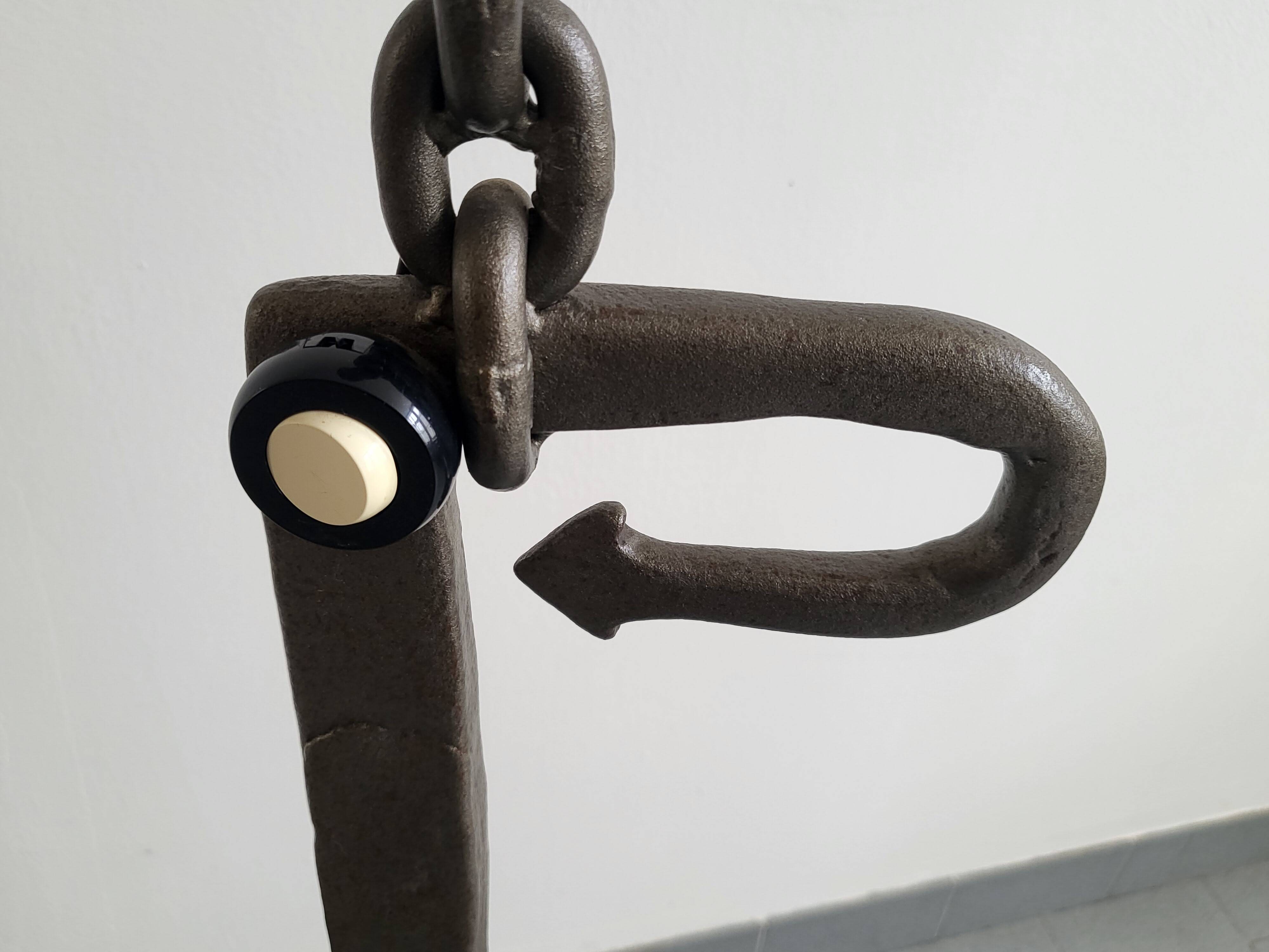 Vintage brutalist floor lamp 1970