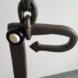 Vintage brutalist floor lamp 1970