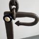 Vintage brutalist floor lamp 1970