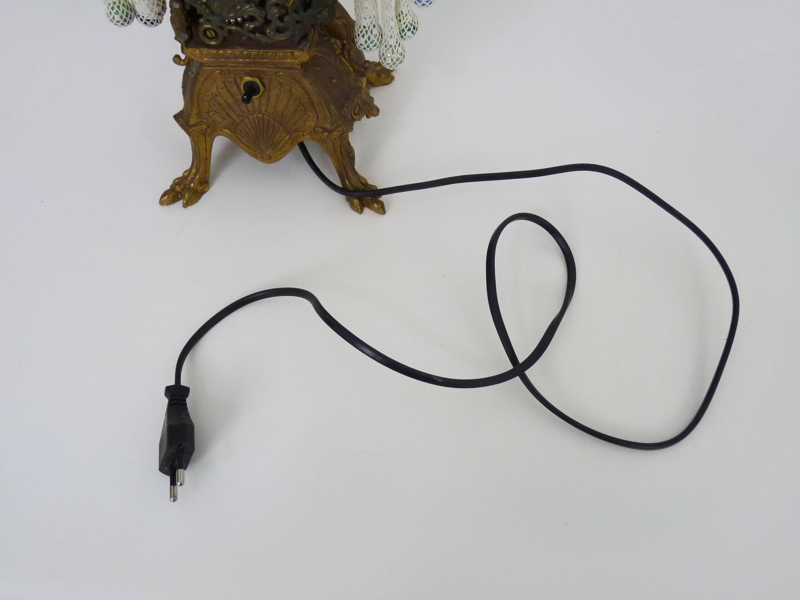 Unique piece. Prototype of floor lamp, bedside lamp. Dutch artist