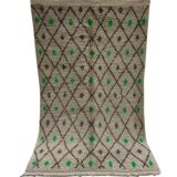 Authentic Moroccan Berber rug Majorelle wool