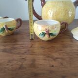 Lemon Barbotine coffee service