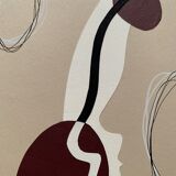 Collage 'Window V' of series 'Silhouettes'