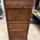 old children's wardrobe in fir