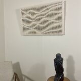 Tableau texturé contemporain Ref BALADE