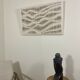 Tableau texturé contemporain Ref BALADE