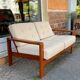 Scandinavian teak sofa from the 60s 70s vintage Danish design