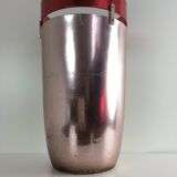 Old Rose Aluminum Umbrella Stand by Ettore Sottsass Produced by Rinnovel