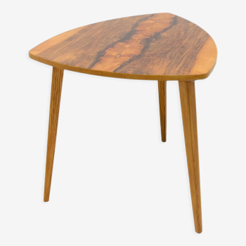 Side table in walnut, 1970´s, Czechoslovakia