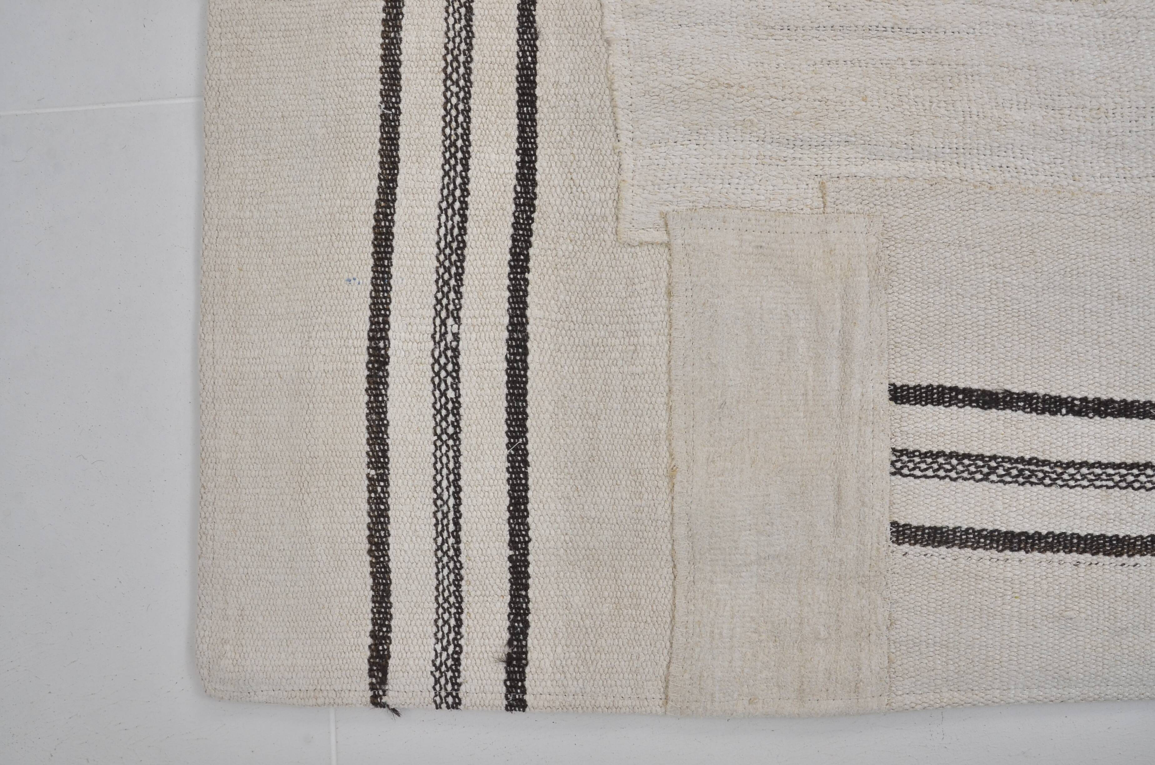Vintage Anatolian Hemp Kilim Runner sku 3837