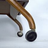 Mid-Century Wood and Formica Bar Cart, Italy 1950s.