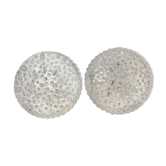 Window ceiling lamps in chiseled glass 60/70