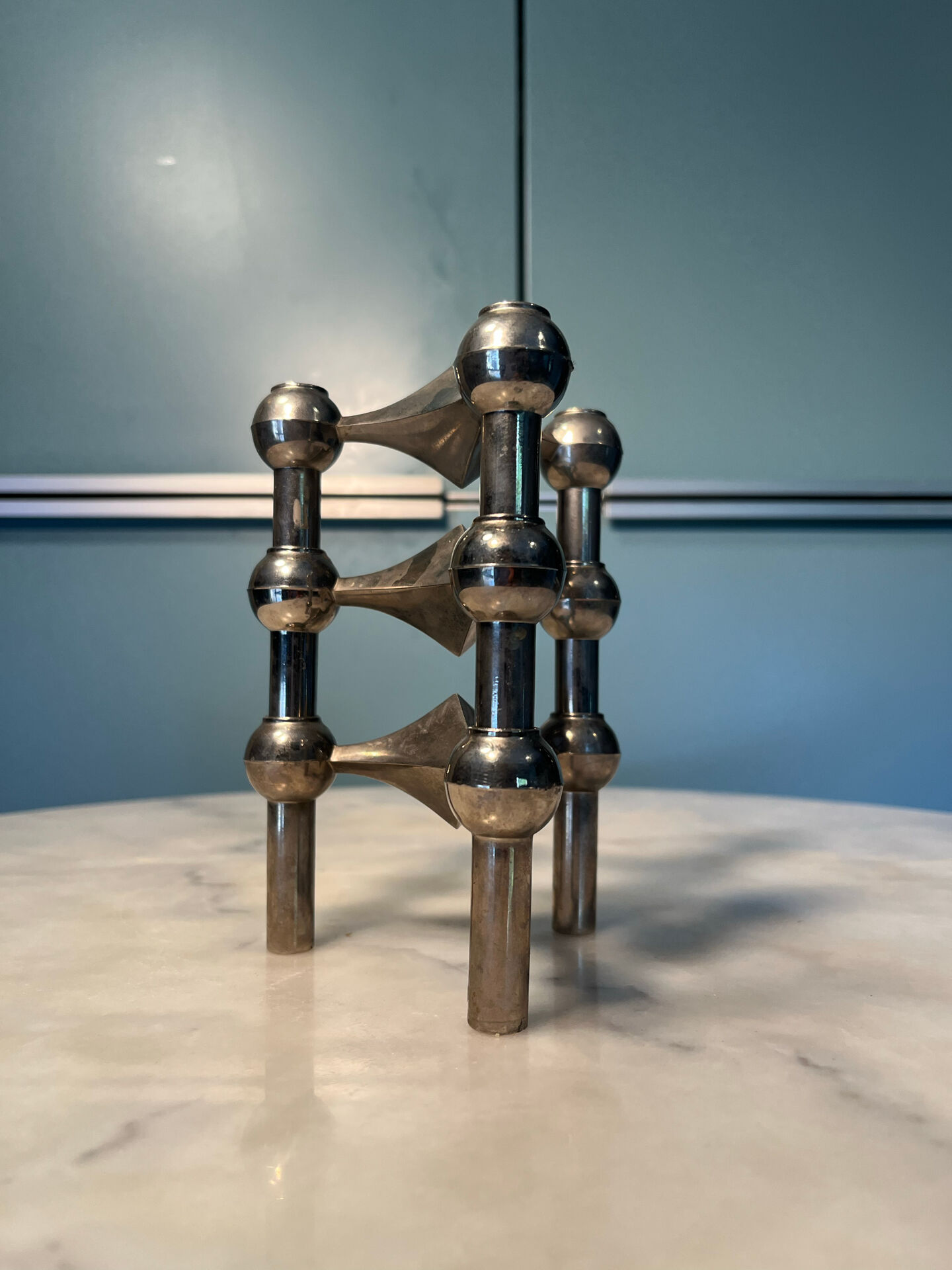 3 Nagel S22 candle holders