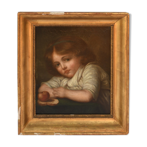 Huile sur toile Portrait