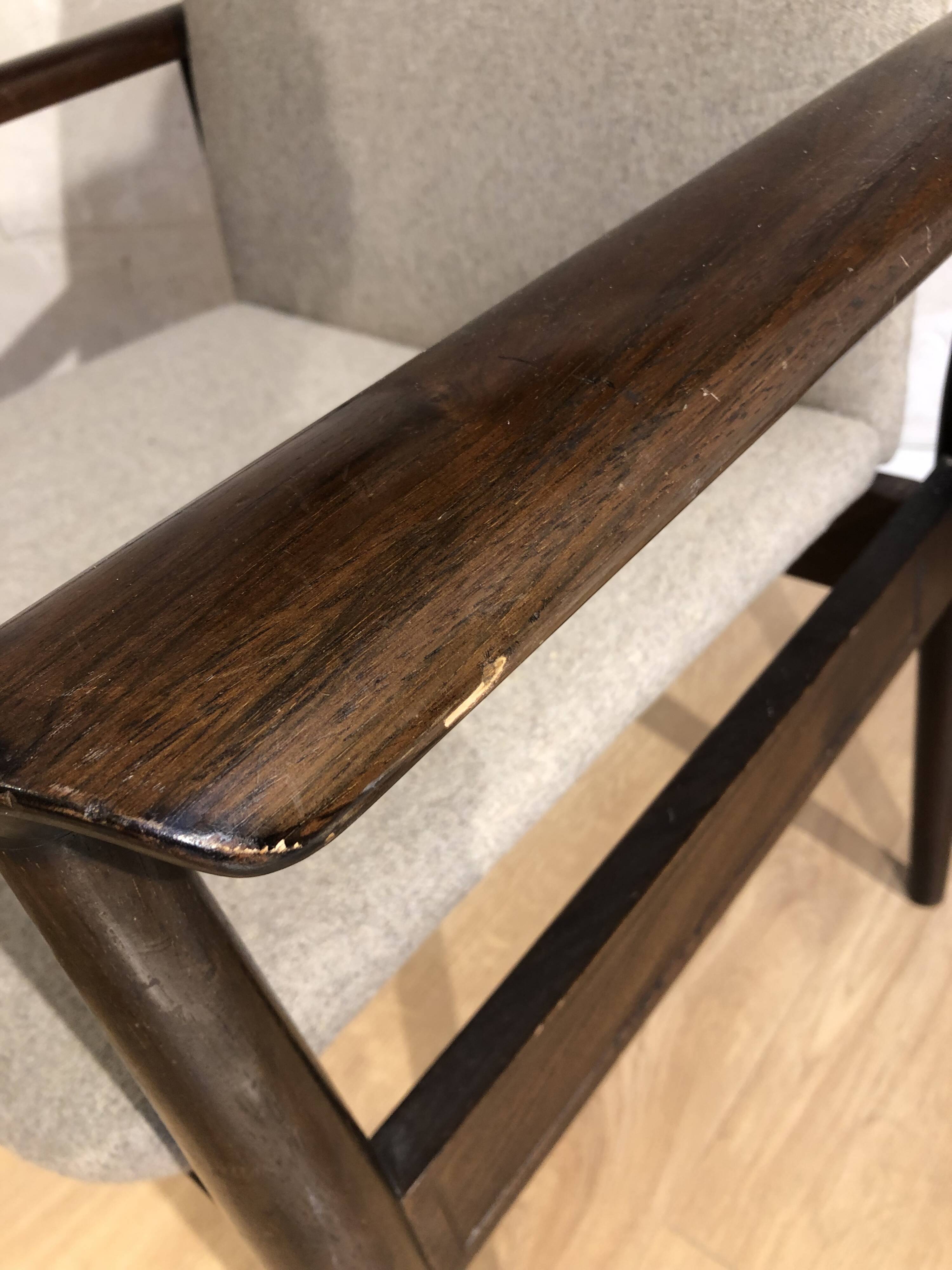 Pair of Finn Juhl armchairs