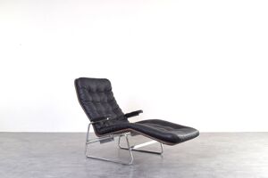 Chaise longue en cuir - dux