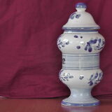 Pot d'apothicaire pharmacie en faience