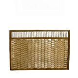Rattan headboard