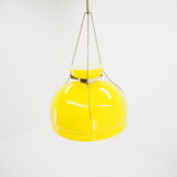 Midcentury glass chandelier, 1960