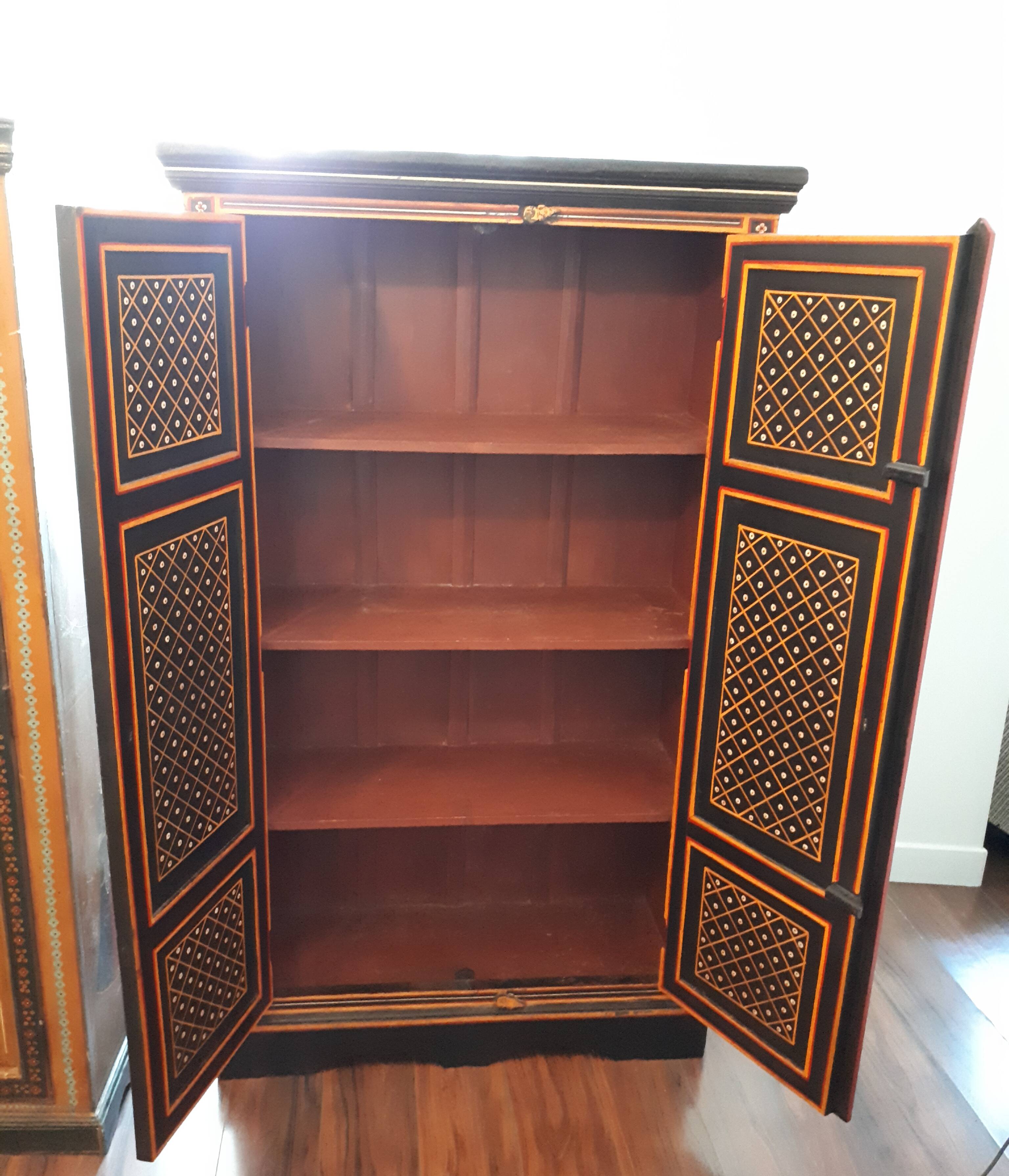 Indian wardrobe - handcrafted, hand-painted