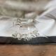 Lot de cinq coupes verres Byrrh doré