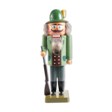 Nutcracker Erzgebirge, sculpted, vintage, GDR hussar.