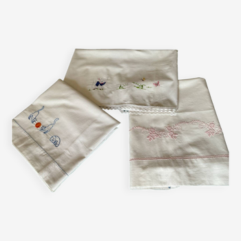 Lot de 3 draps pour lit bébé