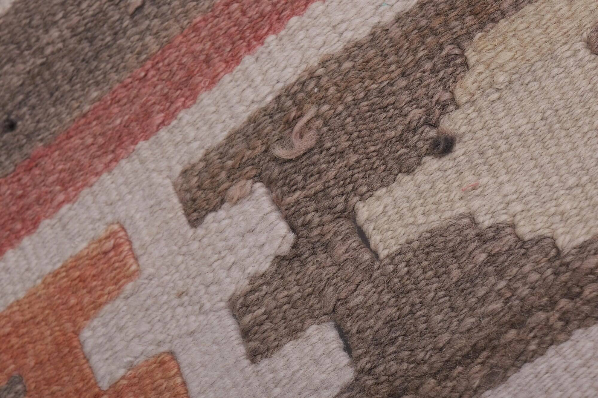 Vintage Turkish hallway rug 75x353 cm