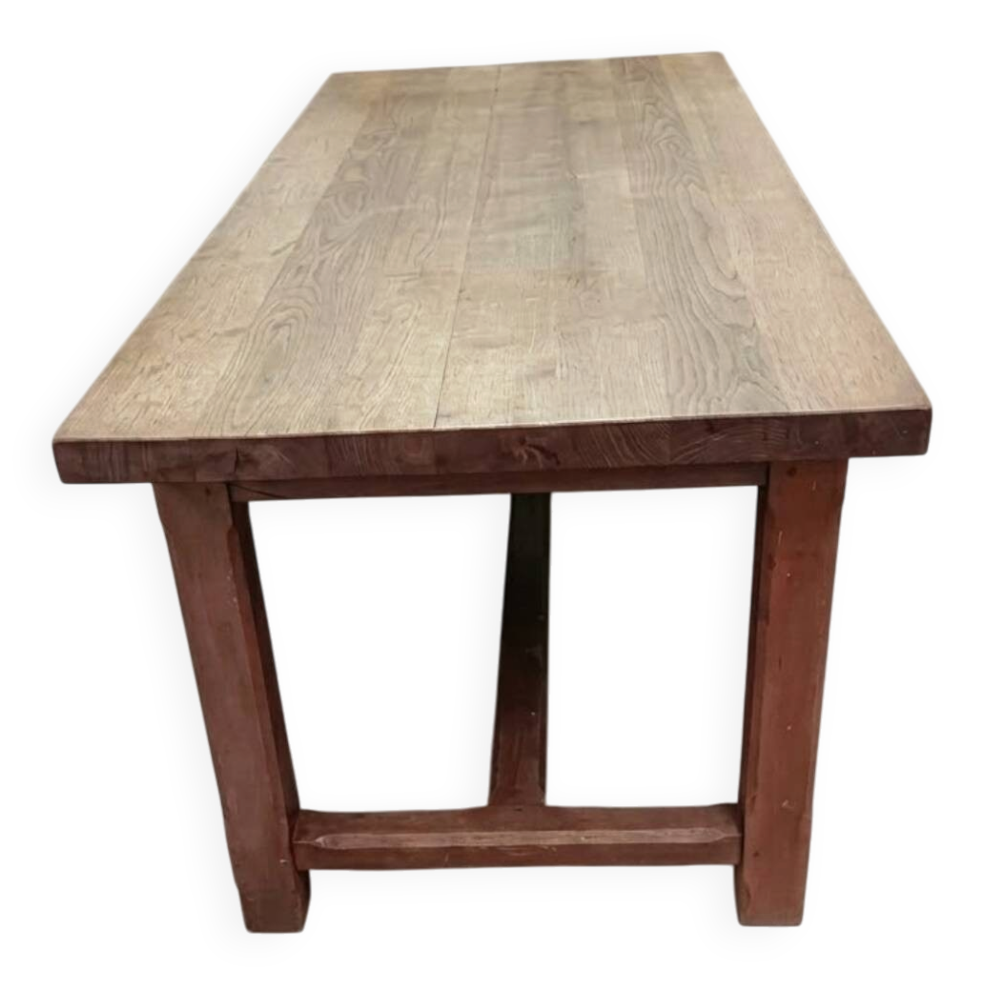 Oak farmhouse table