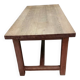 Oak farmhouse table
