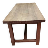 Oak farmhouse table