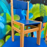 Vintage 1980 desk and child seat