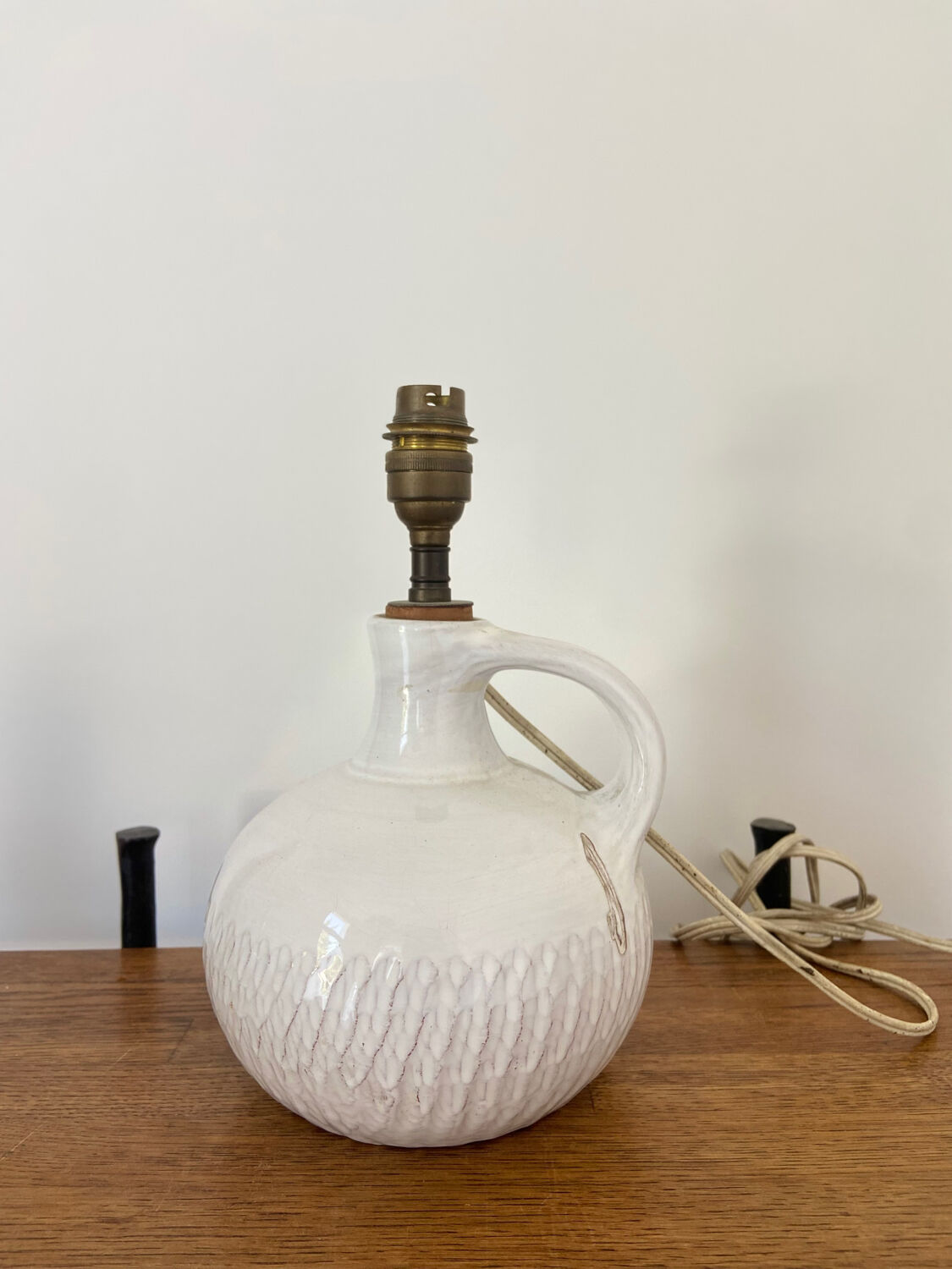 Vintage ceramic lamp base