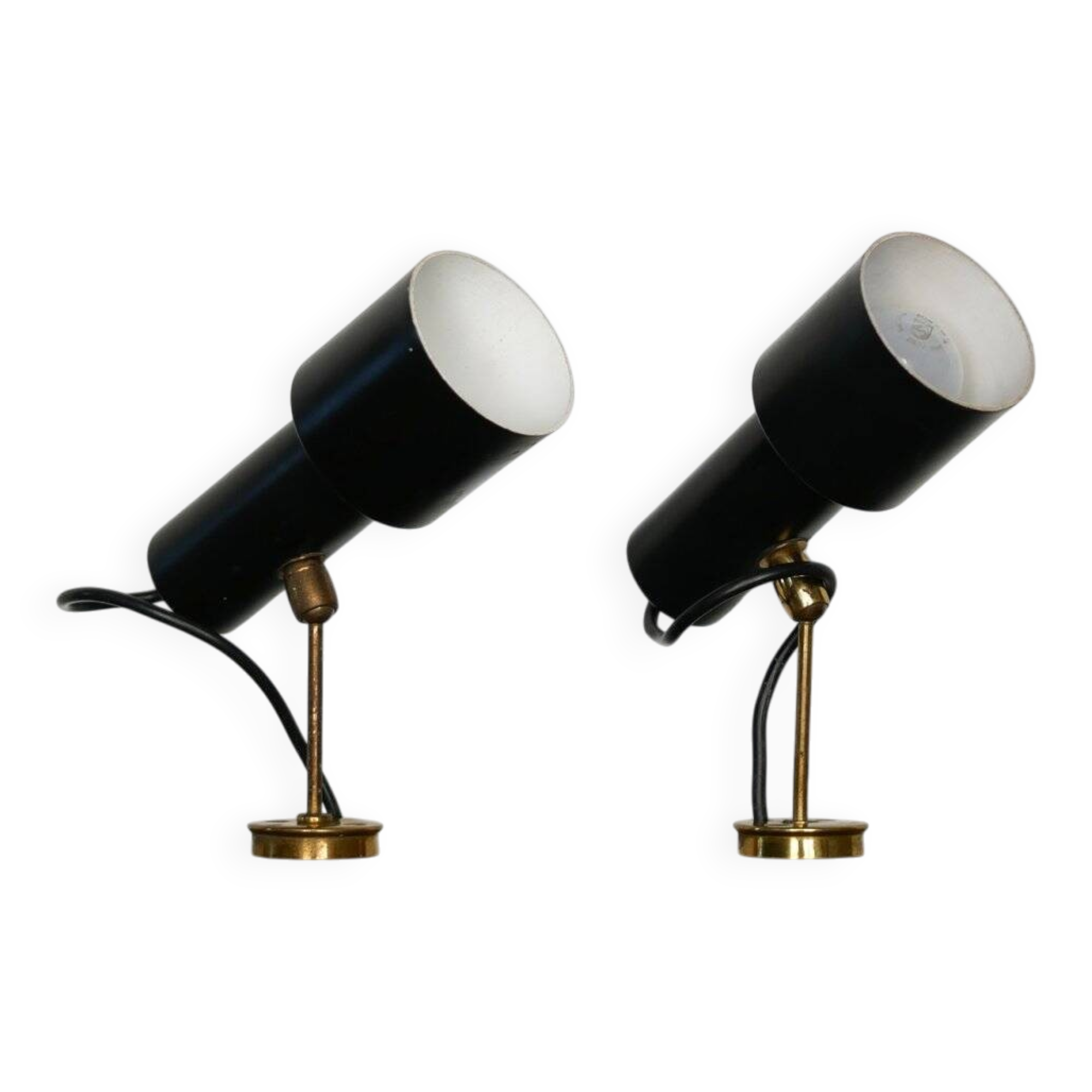 Appliques murales Stilnovo, années 50, lot de 2