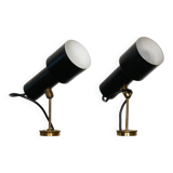 Appliques murales Stilnovo, années 50, lot de 2