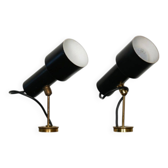 Appliques murales Stilnovo, années 50, lot de 2