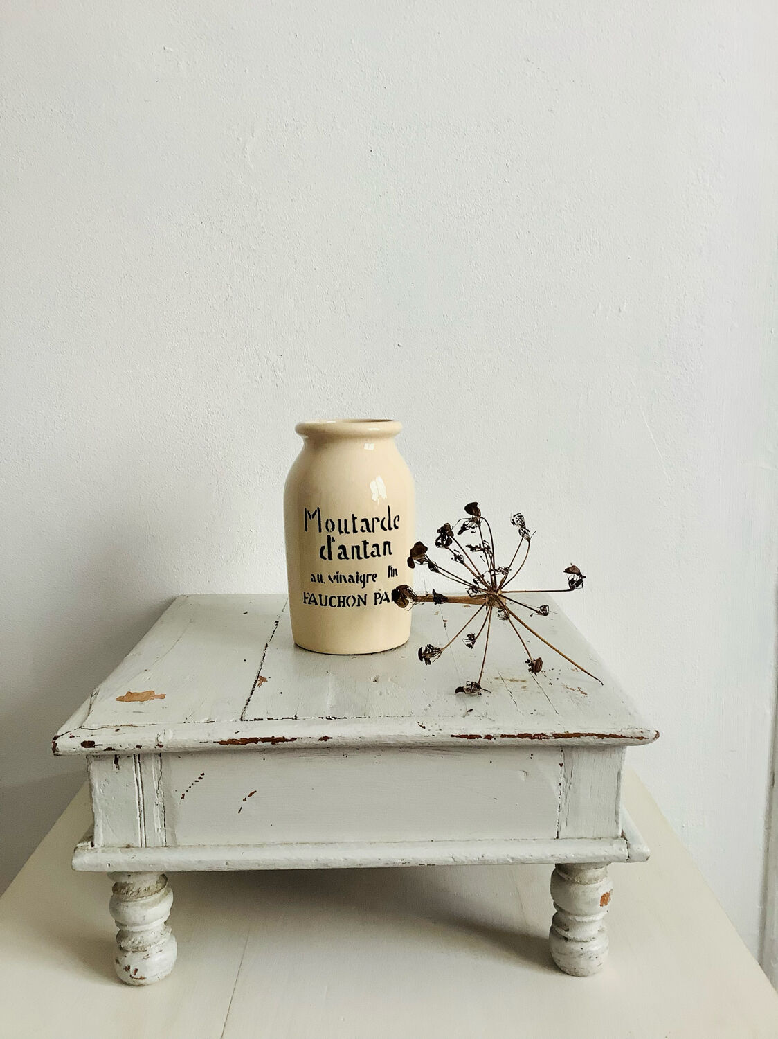 Fauchon mustard pot