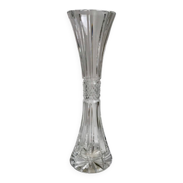 Crystal vase / soliflore 50s