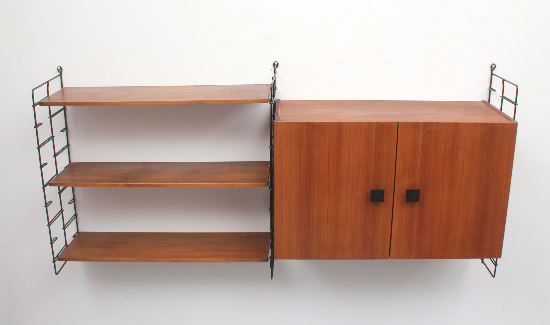 1960s wall unit in walnut
