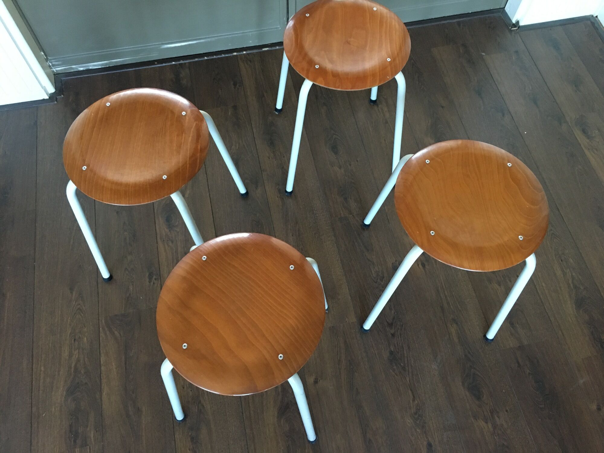 4 industrial stools from Marko, from the 1960s