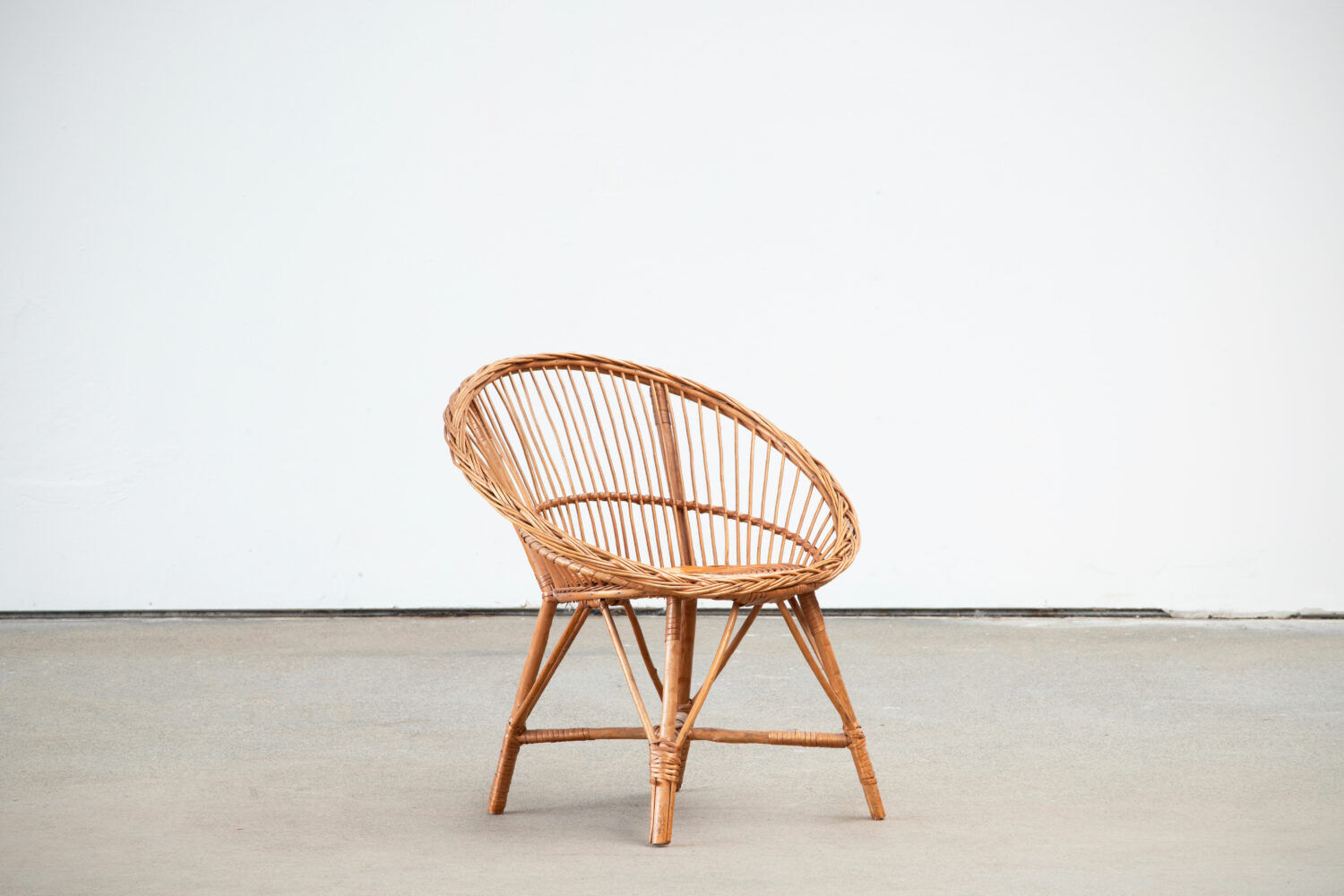 Vintage 1960's rattan chair