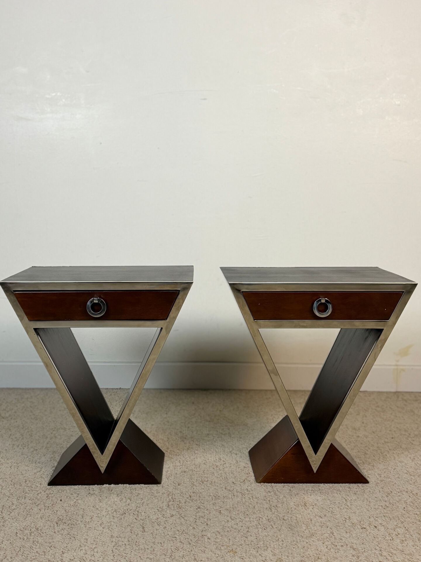 Art Deco Bedside Tables "Louvre" – Maison Saulaie