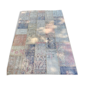 tapis patchwork vintage