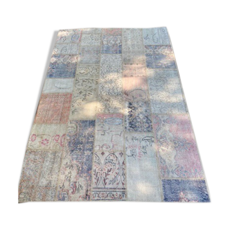 Tapis patchwork vintage