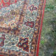 Large Persian carpet made of wool from the 1970s.