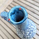 Vintage blue lava jug