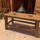 Wooden bench